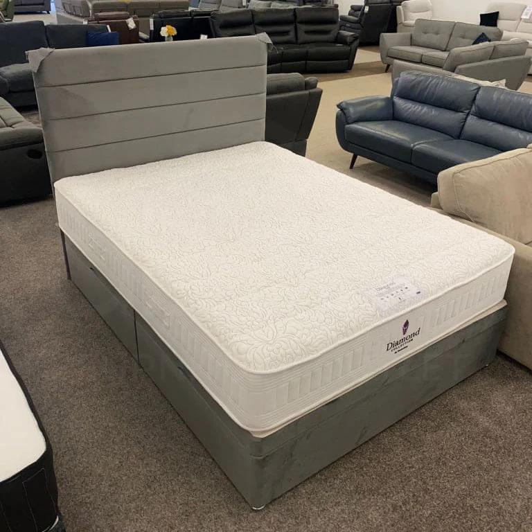 Diam 1000 Pocket Mattress & Divan Bed Package - Available In 3ft Single, 4'6ft Double Or 5ft King - Image 4