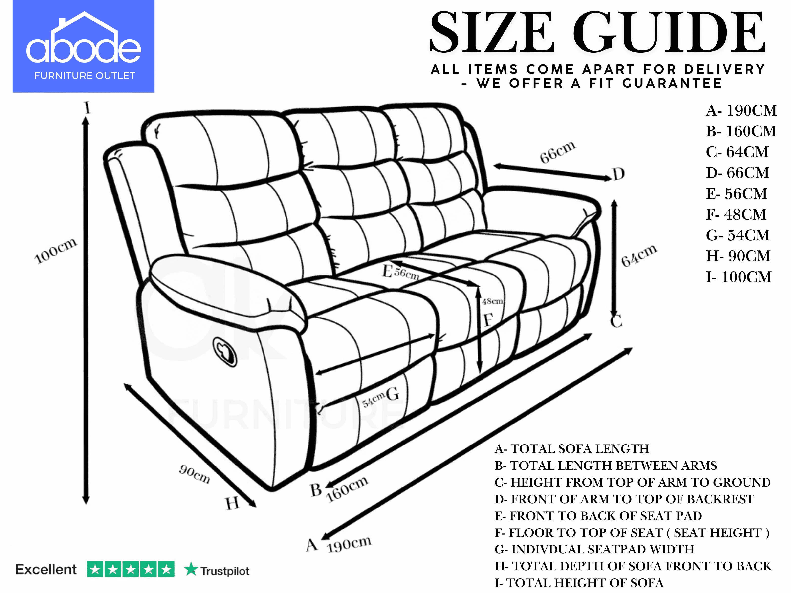Willow Dark Grey Easy Clean Fabric With Electric 2 Stage Reclining Feature Sofa Range With USB Charging Ports | Couch | - Image 27