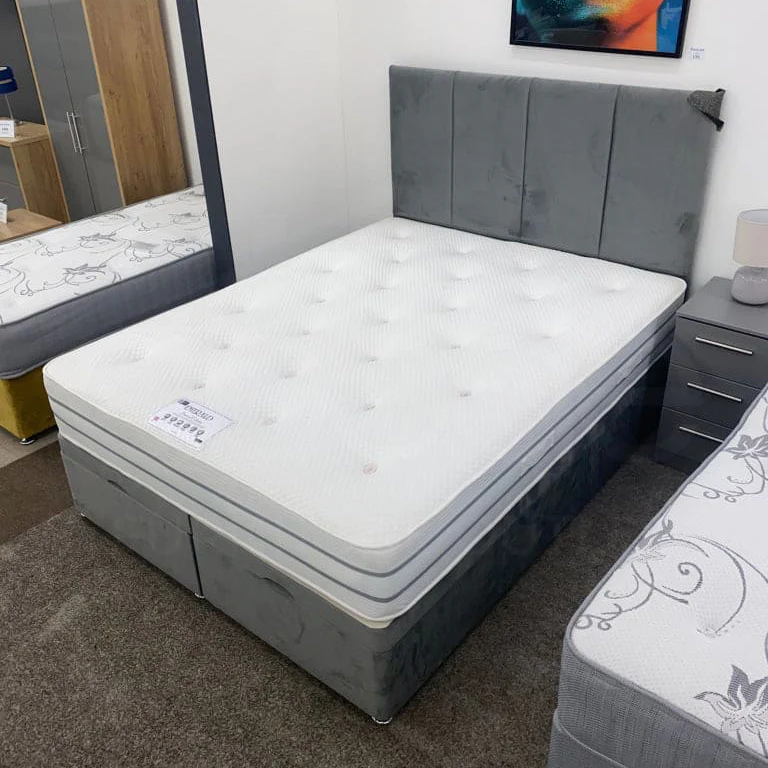 Rald 1000 Pocket Sprung Mattress & Divan Bed Package - Available In 3ft Single, 4'6ft Double or 5ft King - Image 3