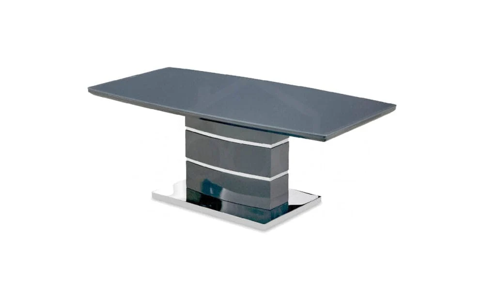 MLN Grey Gloss Modern Coffee Table
