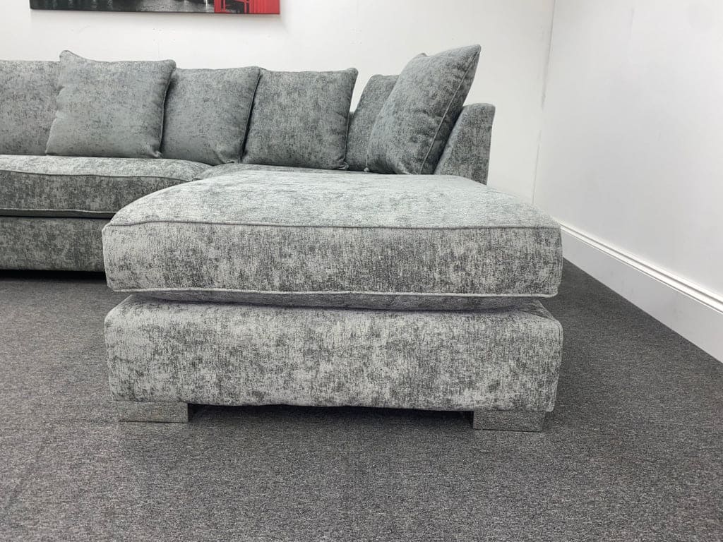 Lawrie Grey U-Shape Corner Sofa - Image 11