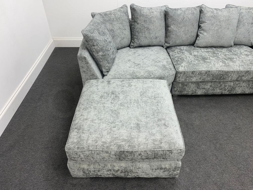 Lawrie Grey U-Shape Corner Sofa - Image 17