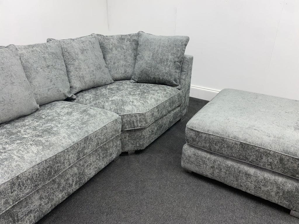 Lawrie Grey U-Shape Corner Sofa - Image 22