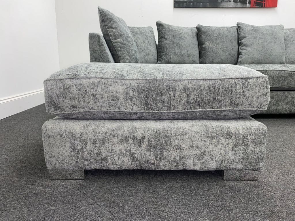 Lawrie Grey U-Shape Corner Sofa - Image 7