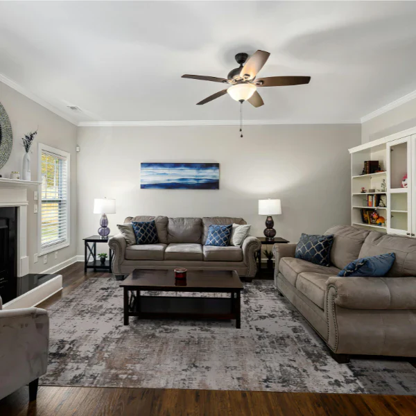 Lorenz Brushstroke Texture Cream Rug - Image 2
