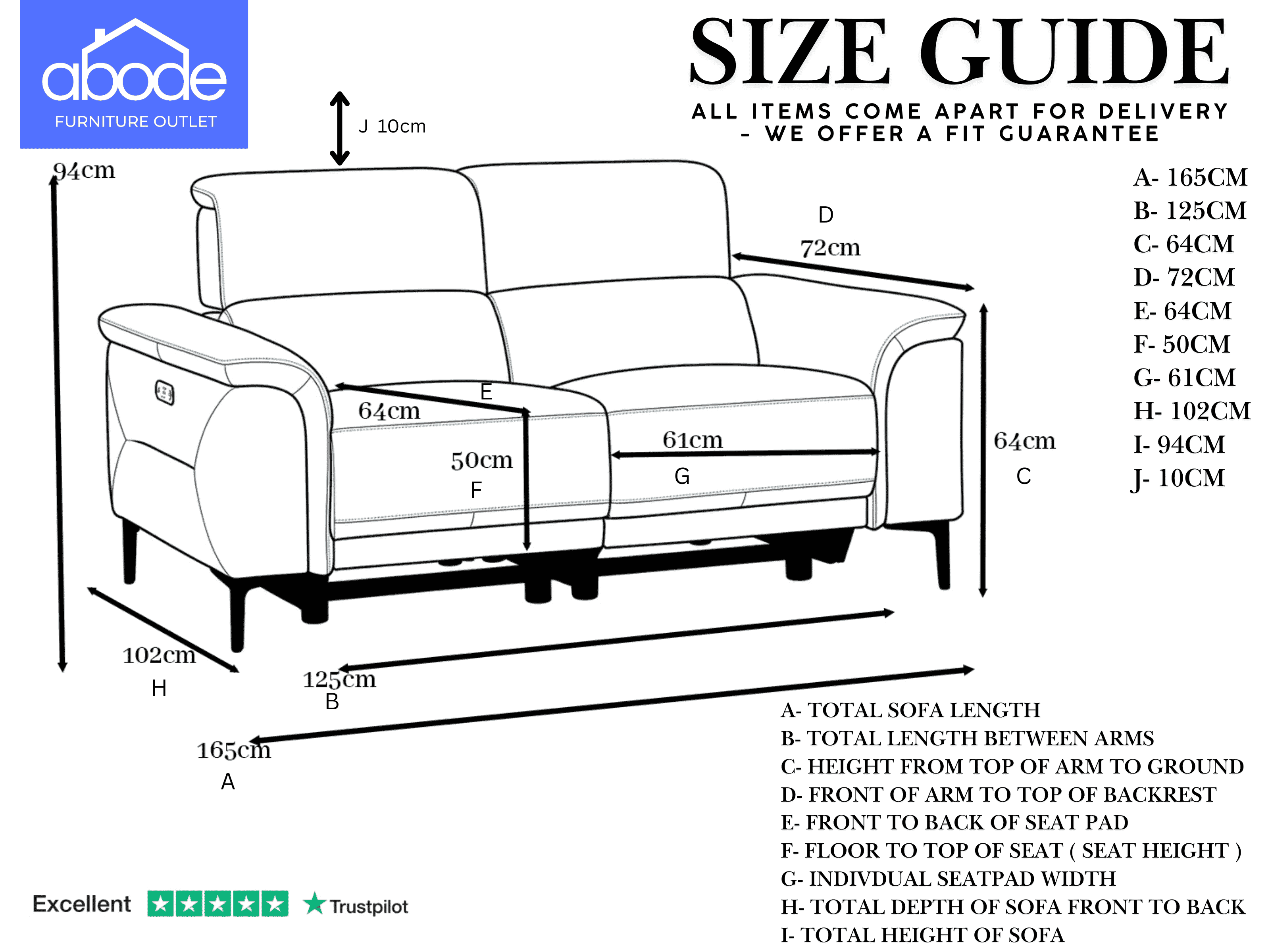 San Andreas Top Grain Silver Leather Power Recliner Sofa Range with Adjustable Headrests - Image 28