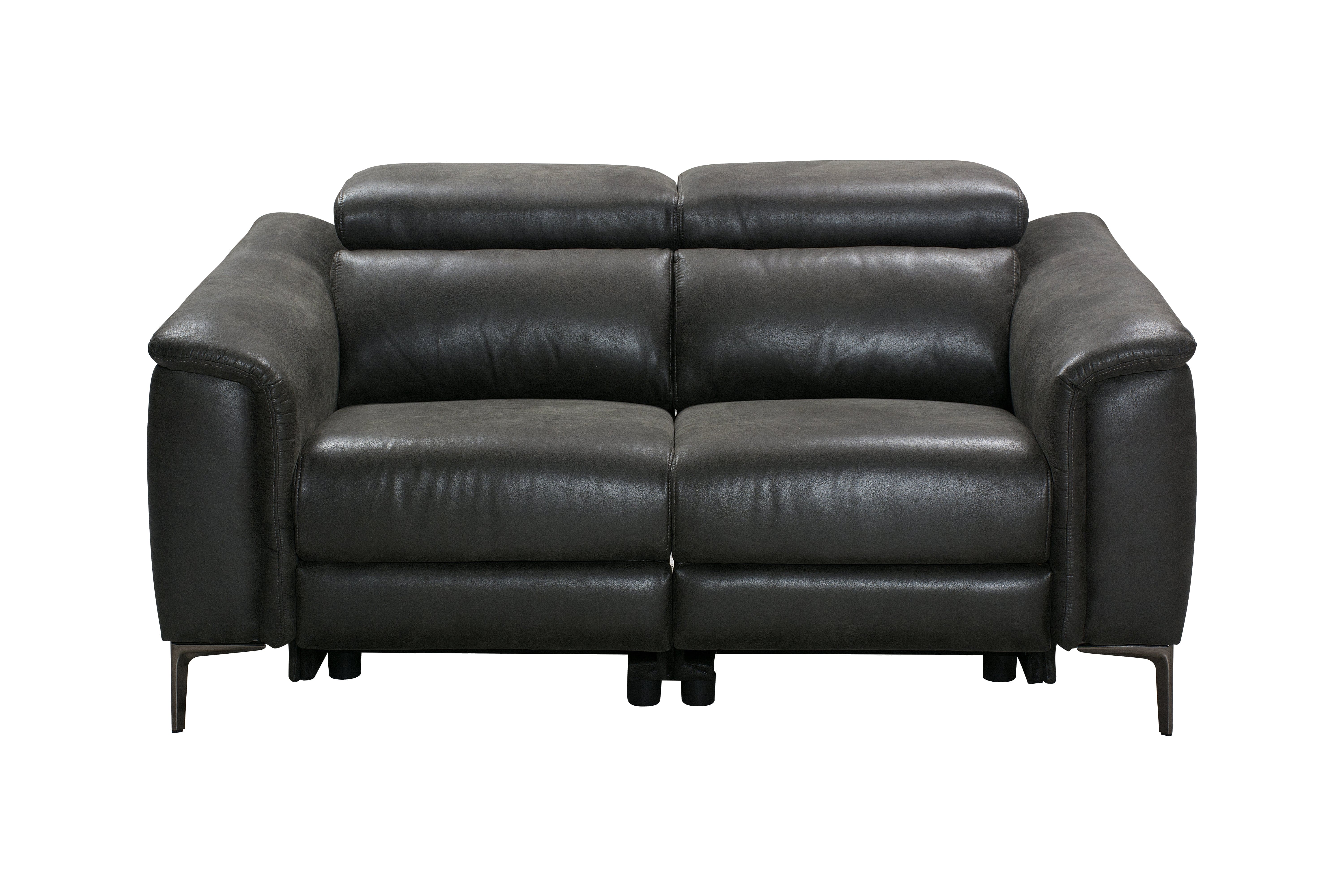 Beckham Resilience Suede Electric Recliner Sofa Range With USB Charging Ports & Adjustable Headrests - Image 8