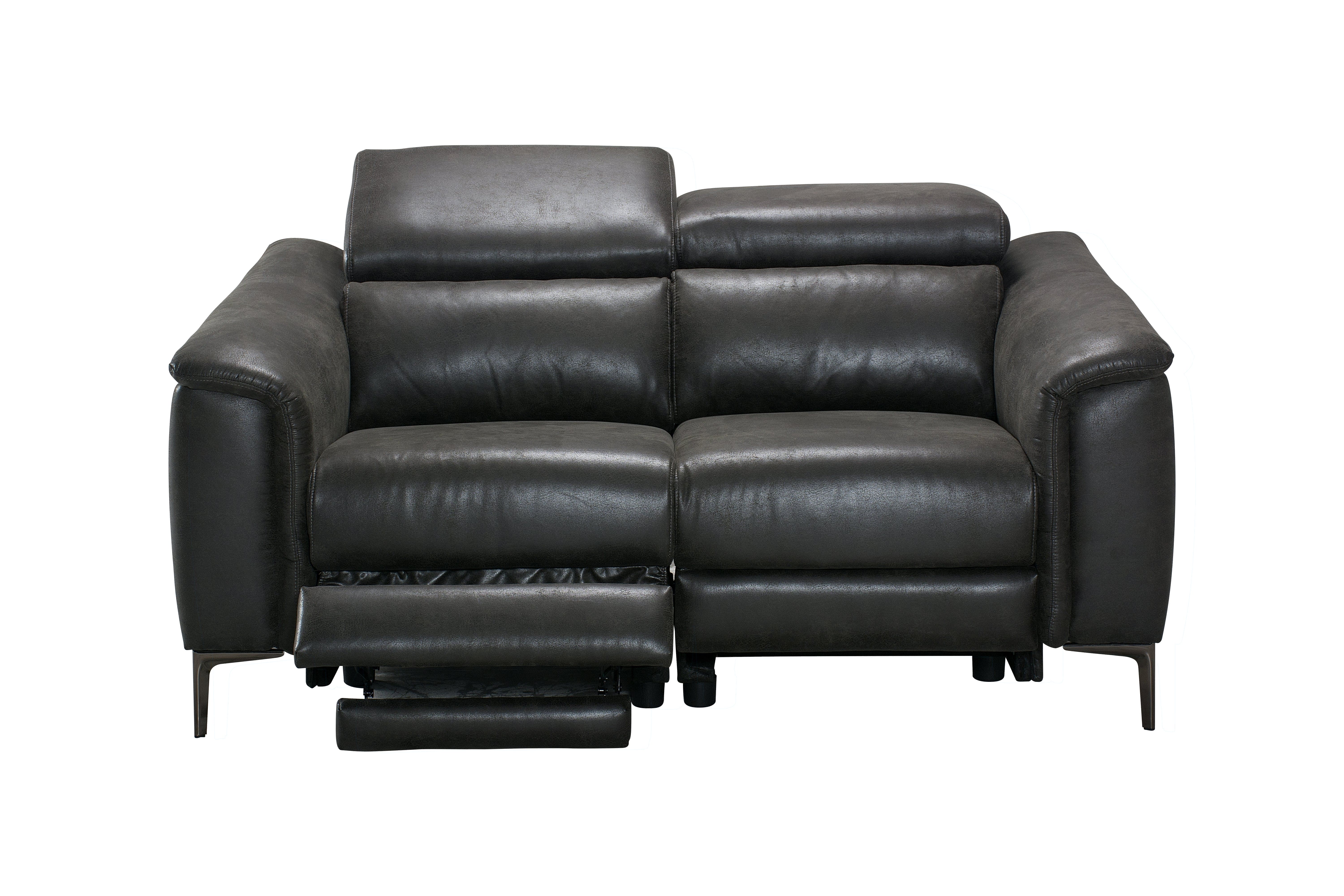 Beckham Resilience Suede Electric Recliner Sofa Range With USB Charging Ports & Adjustable Headrests - Image 12