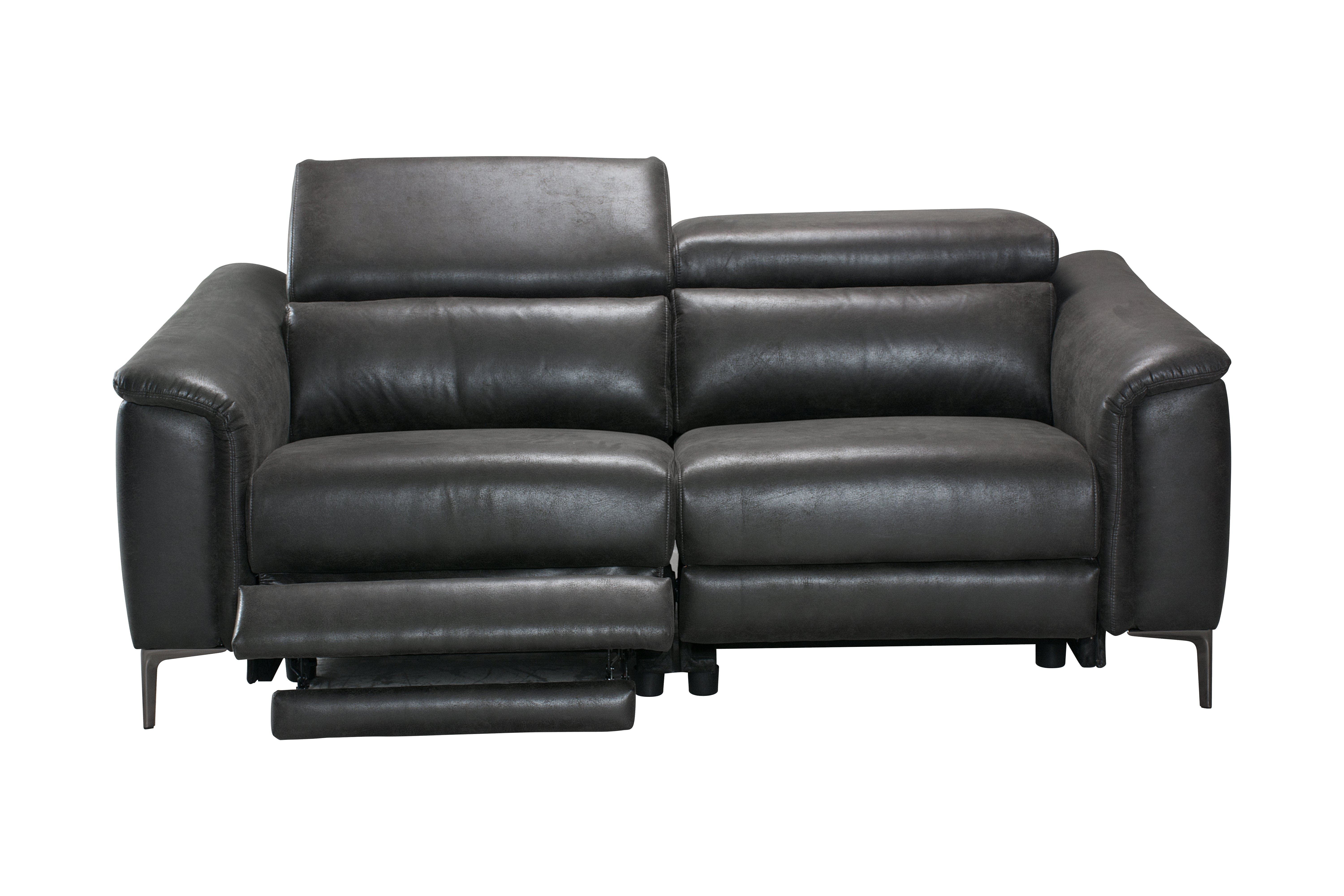 Beckham Resilience Suede Electric Recliner Sofa Range With USB Charging Ports & Adjustable Headrests - Image 22