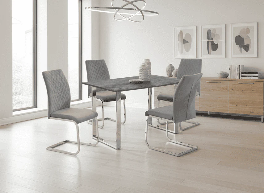 TKYO 1.2m Slate Effect Dining Table | Table Only